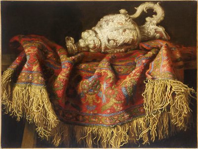 Stilleven met een tapijt, ca. 1640 door Fieravino