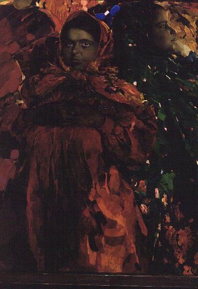 Boerinnen (Babas) door Filipp Andreevic Maljavin