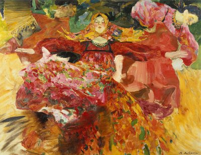 Een Russische dans door Filipp Andreevich Maliavin