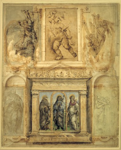 Een pagina uit Vasari