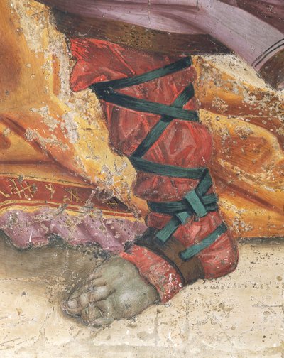Sint Filippus verdrijft de Draak uit de Tempel van Hieropolis (detail) door Filippino Lippi