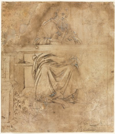 St. Hiëronymus in zijn studeerkamer door Filippino Lippi