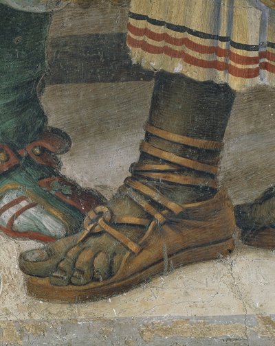 St. Philip verdrijft de draak uit de tempel van Hieropolis (detail) door Filippino Lippi