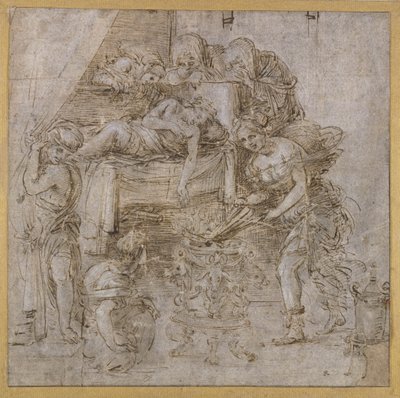 De dood van Meleager door Filippino Lippi