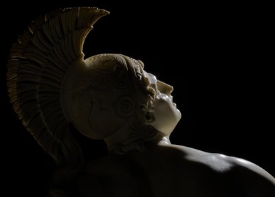 De gewonde Achilles door Filippo Albacini