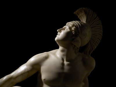 De gewonde Achilles door Filippo Albacini