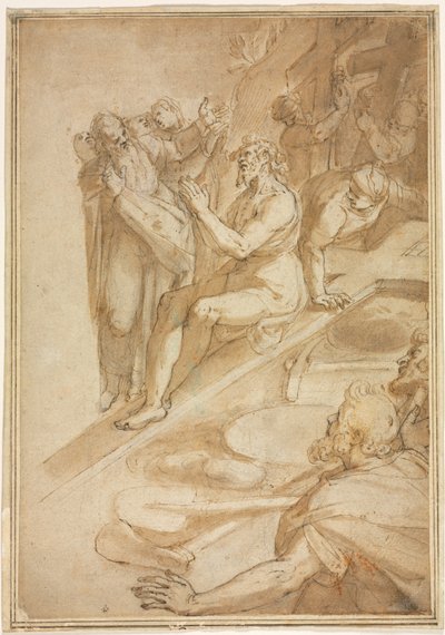 De Verificatie van het Ware Kruis, ca. 1590 door Filippo Bellini