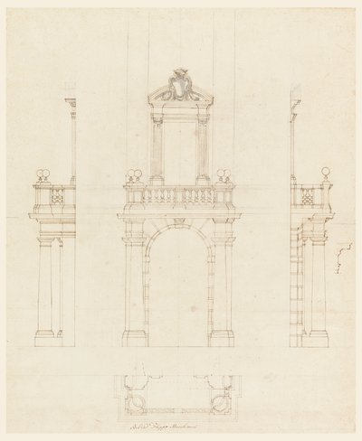 Deurkozijn en frame van een deur door Filippo Marchionni