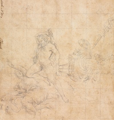Hercules en de Gordel van Hippolyta door Filippo Napoletano