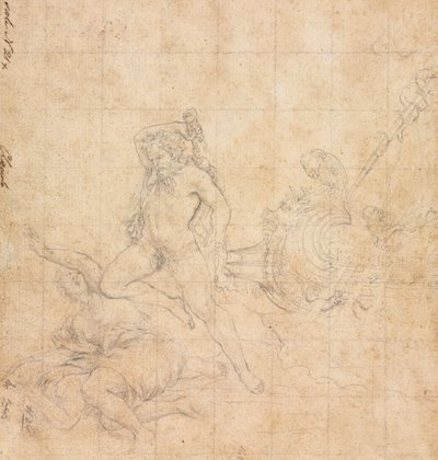 Hercules en de gordel van Hippolyta door Filippo Napoletano