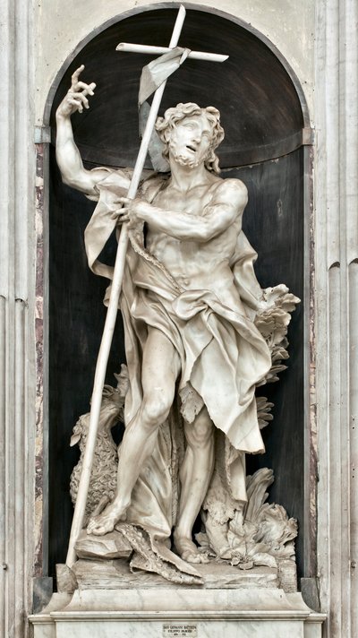 Sint Johannes de Doper door Filippo Parodi