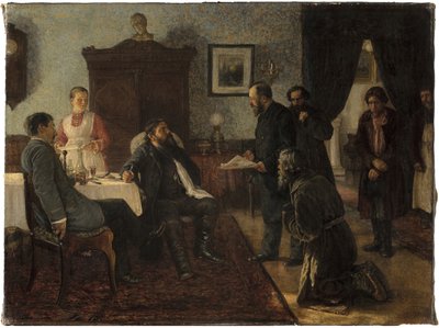 Aanvragers, 1888 door Firs Sergeevich Zhuravlev