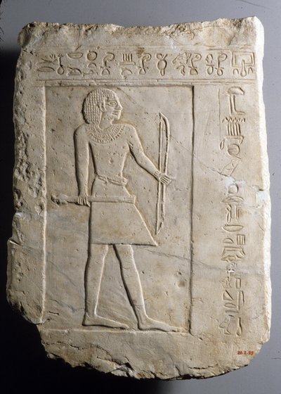 Grafstèle van de boogschutter Semin, ca. 2120-2051 v.Chr. door First Intermediate Period Egyptian