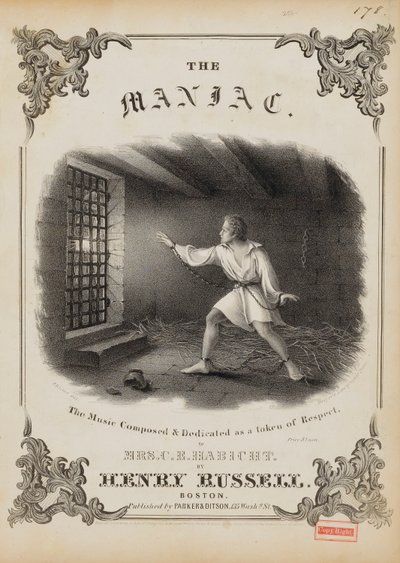 The Maniac (Bladmuziek Cover) door Fitz Henry Lane