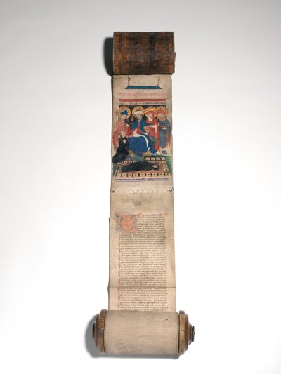Dodenboek van de Sint-Baafsabdij door Flemish School