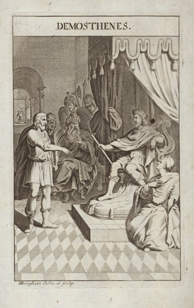 Demosthenes door Flemish School
