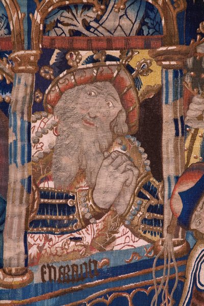 De oversteek van de Rode Zee (detail) door Flemish School