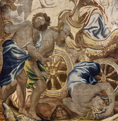 Apotheose van de Eucharistie. Triomf van de Kerk door Flemish School