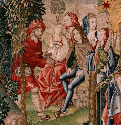 Menselijke Verlossing of Ondeugden en Deugden. Ondeugden leiden de Mens naar zonde door Flemish School