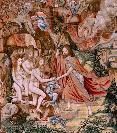 De Passie van Christus. De Kruisafneming door Flemish School