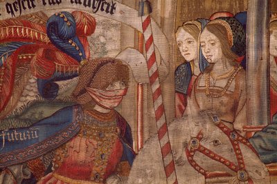 Triomf van de tijd. Detail. door Flemish School