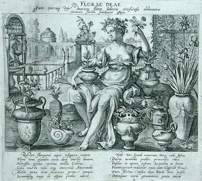 Flora door Flemish School