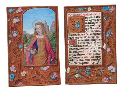 Folios uit het Rothschild Getijdenboek, Gent of Brugge, ca. 1505 door Flemish School