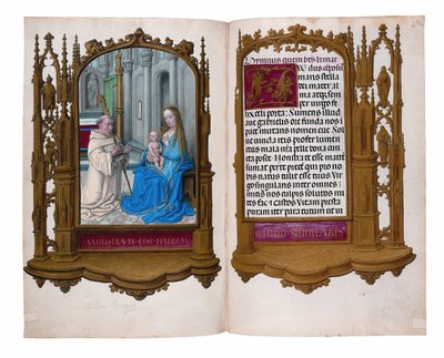 Folios uit het Rothschild Getijdenboek, Gent of Brugge, ca. 1505 door Flemish School