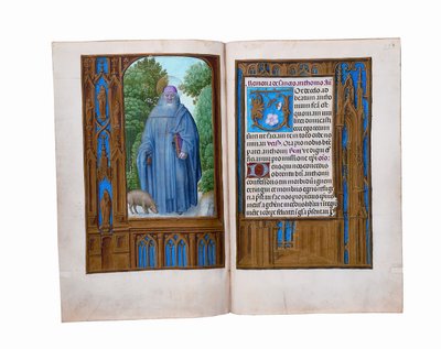Folios uit het Rothschild Getijdenboek, Gent of Brugge, ca. 1505 door Flemish School