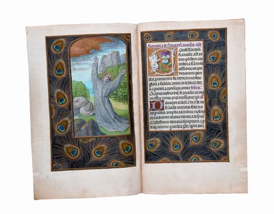 Folios uit het Rothschild Getijdenboek, Gent of Brugge, ca. 1505 door Flemish School