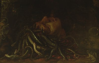 Hoofd van Medusa door Flemish School