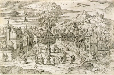 Meidag ceremonie door Flemish School