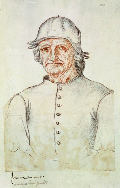 Ms 266 fol.275 Portret van Hieronymus Bosch uit de 