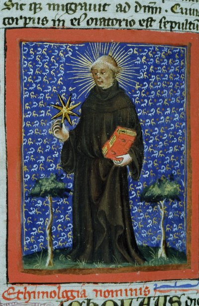 Pagina uit de Legenda Aurea, Brugge, ca. 1400-10 door Flemish School