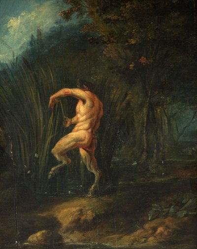 Pan en Syrinx door Flemish School