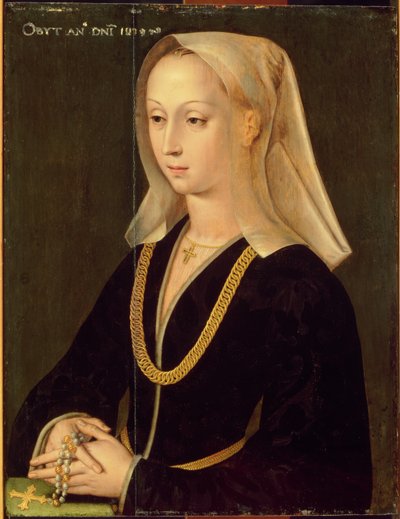 Portret van een Vrouw, 1520 door Flemish School