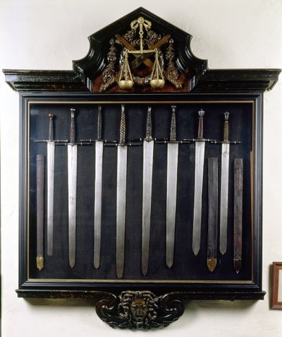 Zwaarden van gerechtigheid door Flemish School