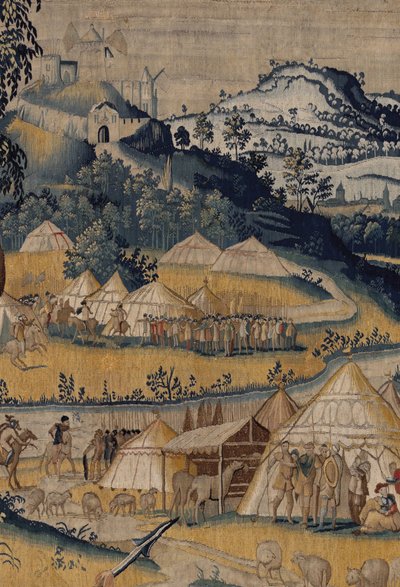 De geschiedenis van Hannibal, c.1570 (wandtapijt) door Flemish School