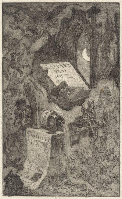 Gaspard de la Nuit door Félicien Rops