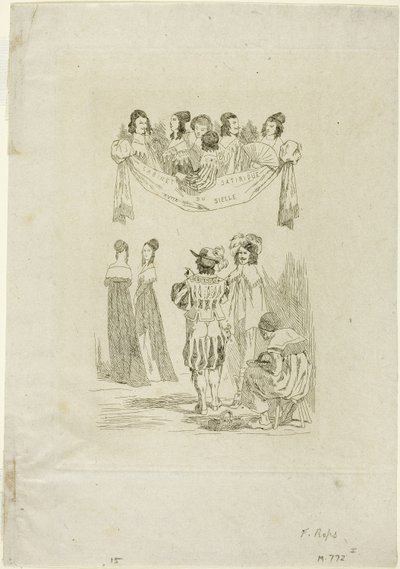 Le cabinet satyrique door Félicien Rops