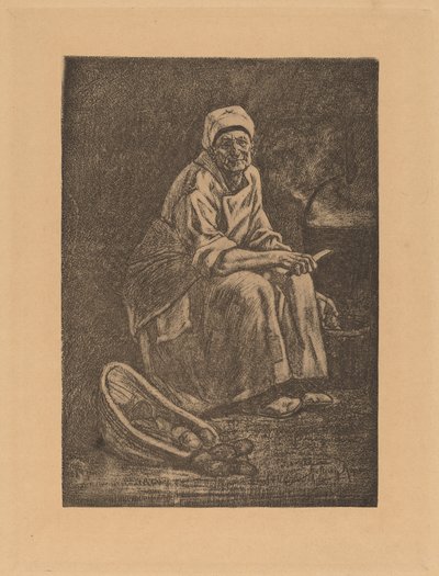 Oude-Kate door Félicien Rops