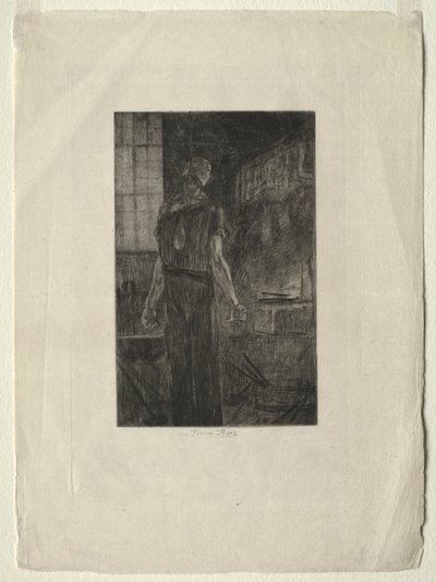 De Ophanging van Levallois-Perret door Félicien Rops