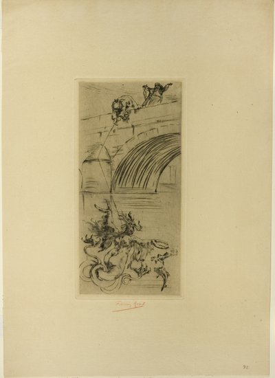 The Siren door Félicien Rops