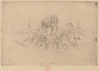 De trein van Maris door Félicien Rops