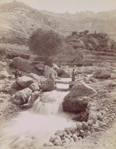 Cous du Kadisha, Monte Libon door Félix Bonfils