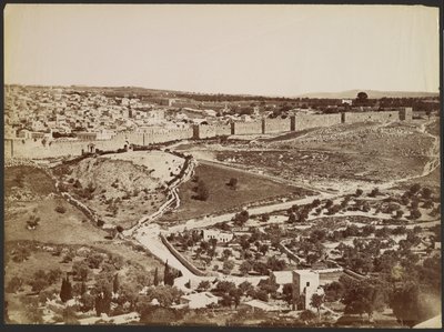 [Jeruzalem] door Félix Bonfils