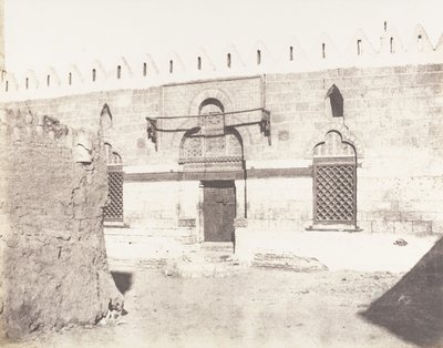 Souâdj, Tombeau de Mouràd-Bey - Entrée de la Mosquée, 1851-52, gedrukt 1853-54 door Félix Teynard