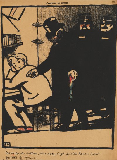 Misdrijven en Straffen XXI, 778: Op bevel van de Sultan door Félix Vallotton