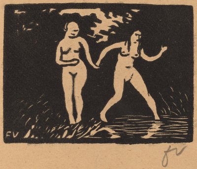 Het Water Ingaan door Félix Vallotton