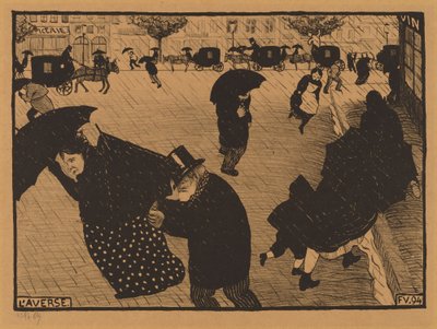 De bui door Félix Vallotton